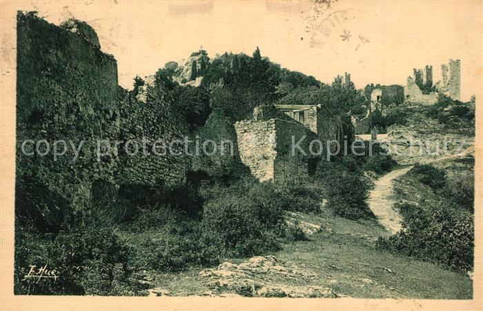 Hyeres les Palmiers Ruines du vieux Chateau féodal