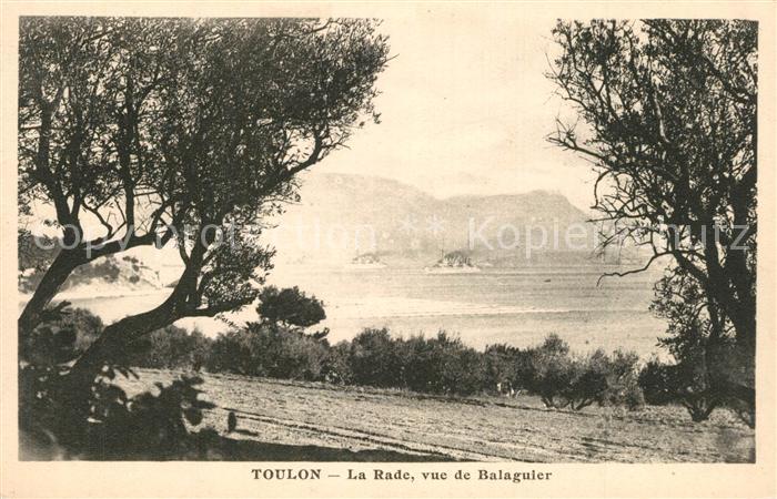 Toulon Var La Rade vue de Balaguier