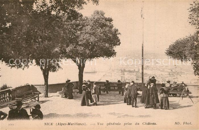 Nice Alpes Maritimes Vue Generale prise du Chateau