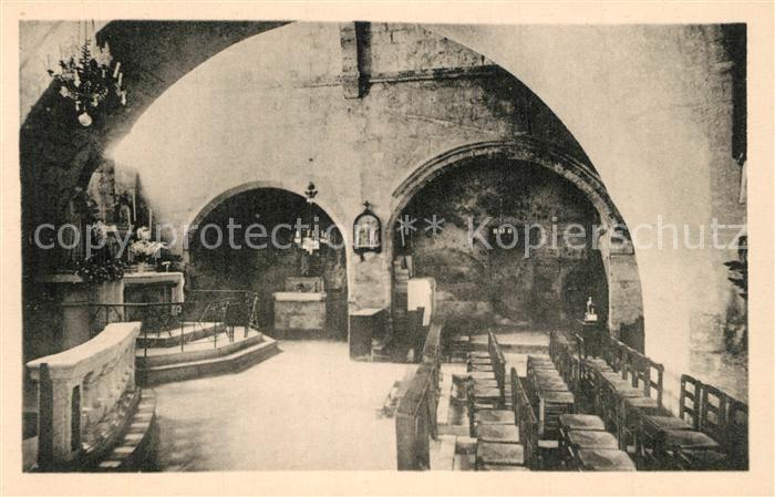 Les Baux-de-Provence Intérieur de l'Eglise Saint Vincent