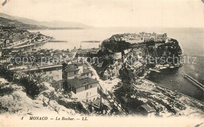 Monaco Le Rocher de la Principauté Côte d Azur