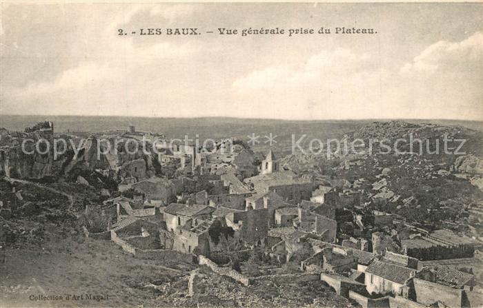 Les Baux-de-Provence Vue Generale prise du plateau