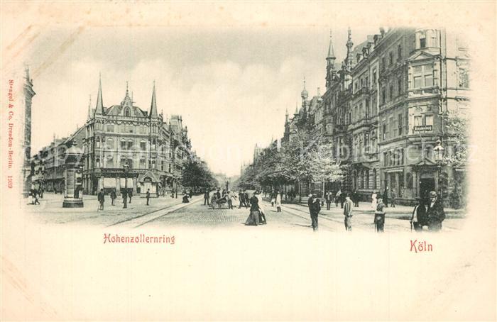 Koeln Rhein Hohenzollernring