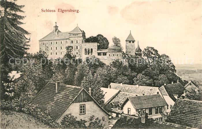 Elgersburg Blick zum Schloss