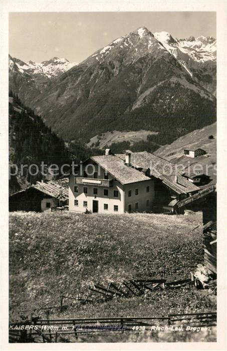 Risch-Lau Bergdorf Kaisers Alpen