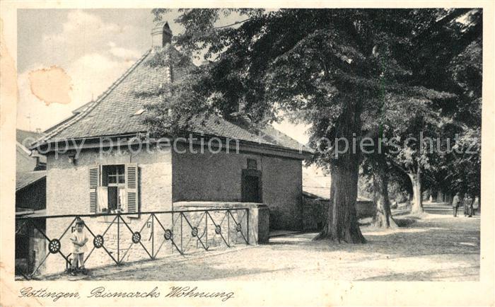 Goettingen Niedersachsen Bismarcks Wohnung