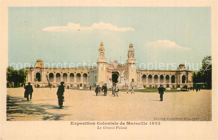 Exposition Coloniale Marseille 1922  Grand Palais
