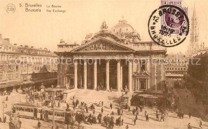 Strassenbahn Bruxelles Bourse