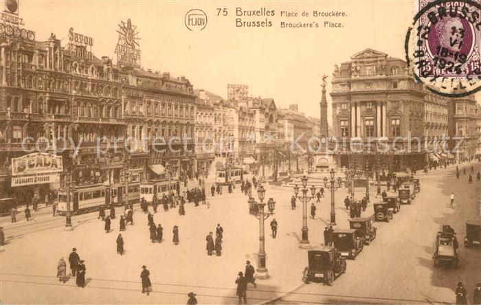 Strassenbahn Bruxelles Place de Brouckere