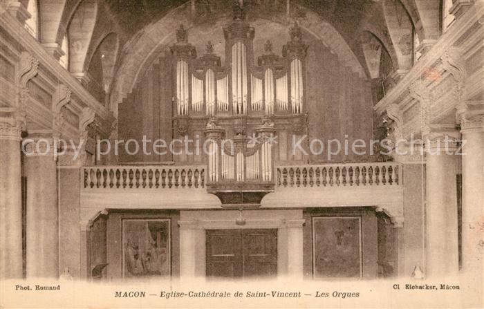Kirchenorgel Macon Eglise-Cathedrale Saint-Vincent