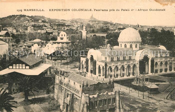 Exposition Coloniale Marseille 1906 Afrique Occidentale