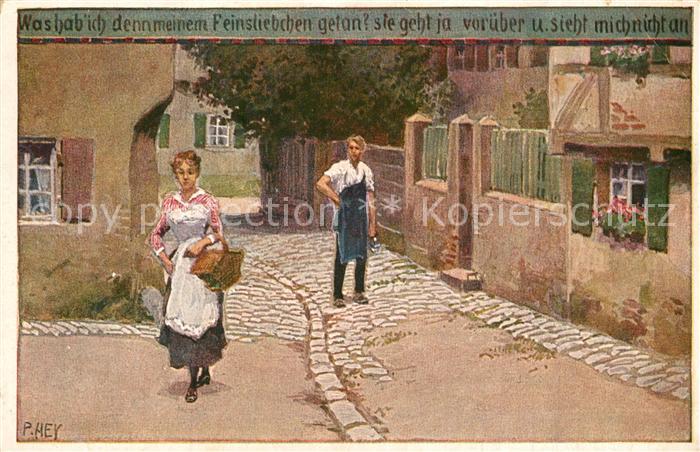 Hey Paul Nr. 55 Volksliederkarte Was hab ich denn meinem Feinsliebchen getan