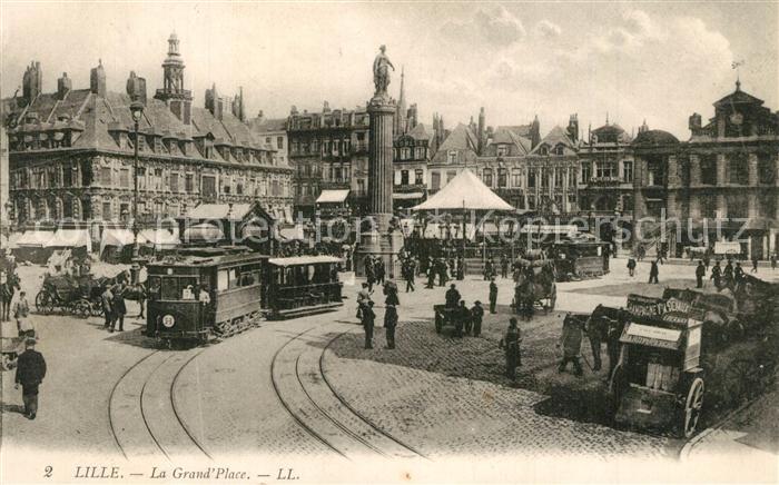 Strassenbahn Lille Grand Place