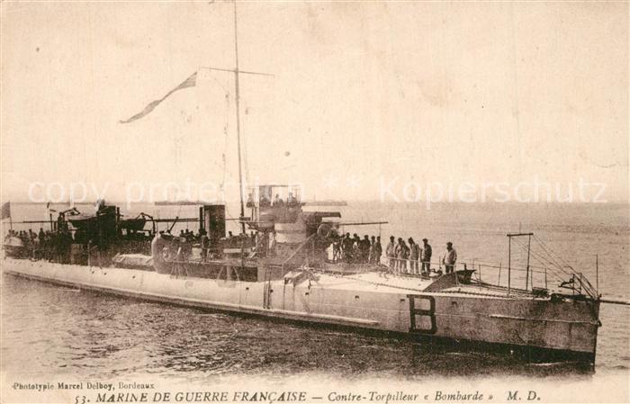Marine Contre-Torpilleur Bombarde