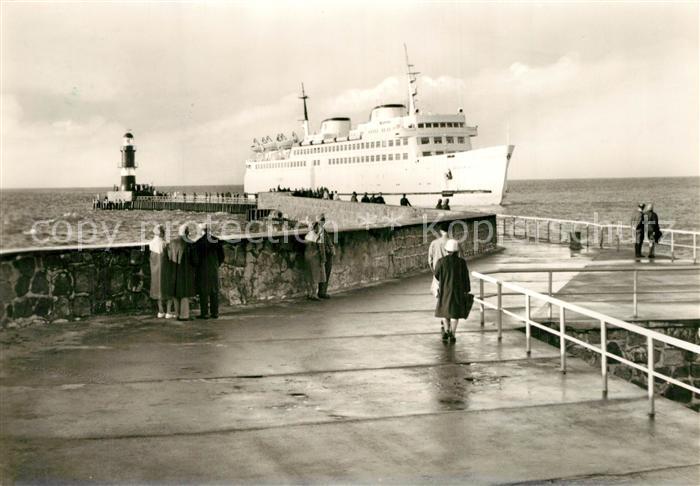 Schiffe Ships Navires F?hrschiff Warnem?nde Rostock