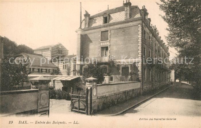 Dax Landes Entrée des Baignots