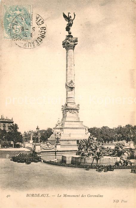 Bordeaux Monument des Girondins