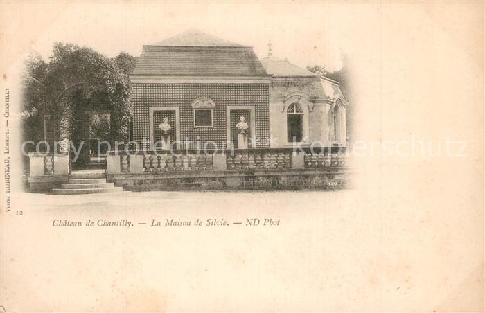 Chantilly Oise Chateau Maison de Silvie