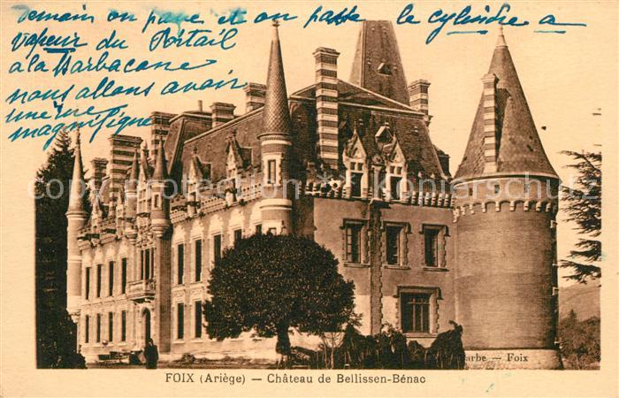 Foix Chateau de Bellissen Bennac