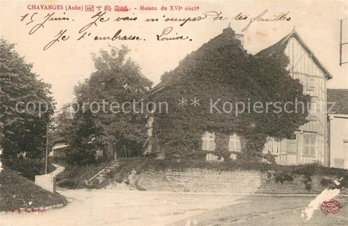 Chavanges Maison du XVIe siècle
