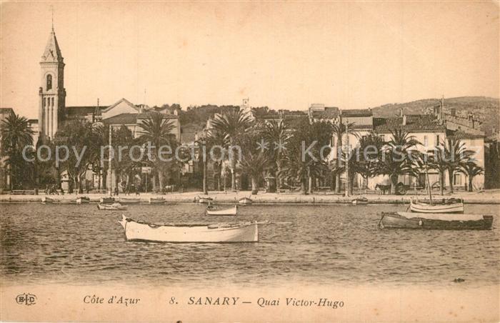 Sanary-sur-Mer Quai Victor Hugo Côte d Azur