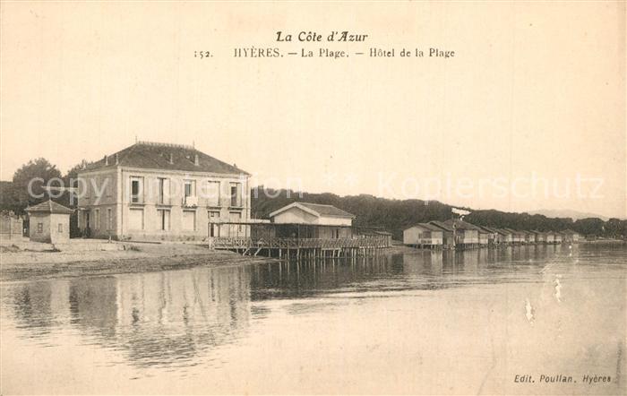 Hyeres les Palmiers Hôtel de la Plage