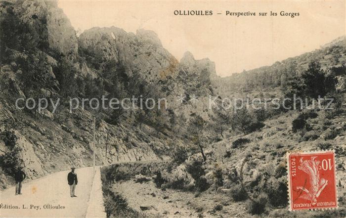 Ollioules Perspectives sur les gorges