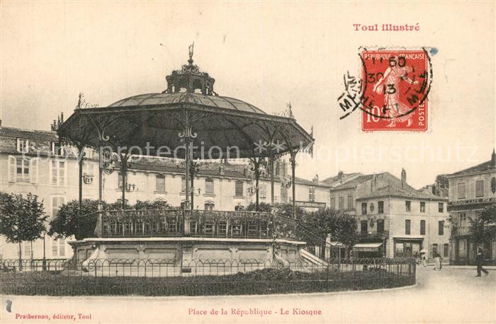 Toul 54 Place de la République le Kiosque