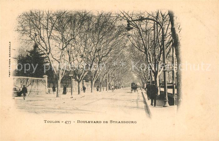 Toulon Var Boulevard de Strasbourg