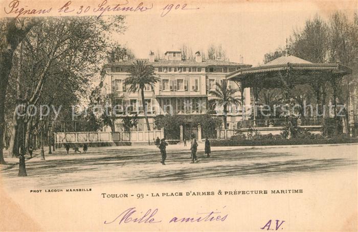 Toulon Var Place d_Armes Prefecture Maritime