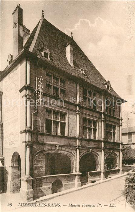 Luxeuil-les-Bains Maison Francois Ier