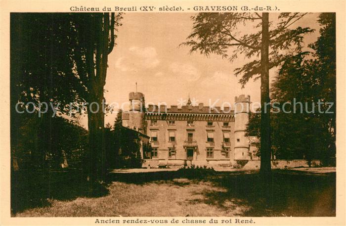 Graveson Chateau du Breuil XVe siècle