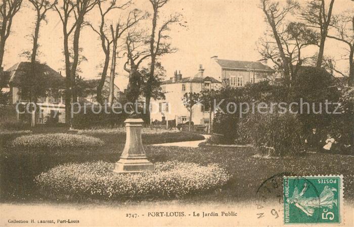 Port-Louis Jardin Public Monument Statue