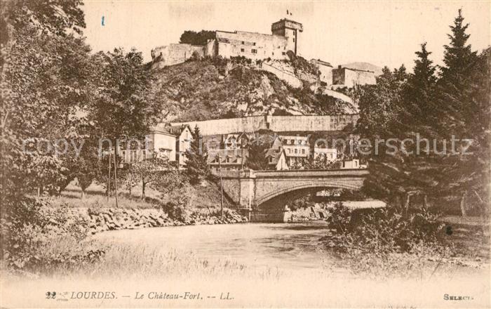 Lourdes Hautes Pyrenees Chateau Fort