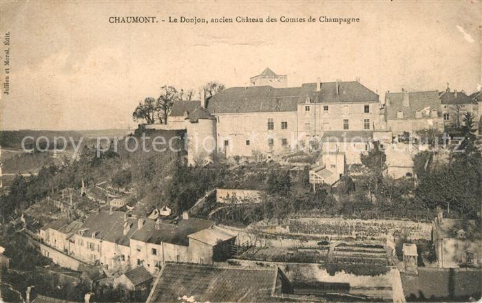Chaumont 52 Le Donjon ancien Chateau des Comtes de