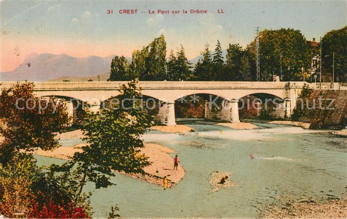 Crest Pont sur la Drôme