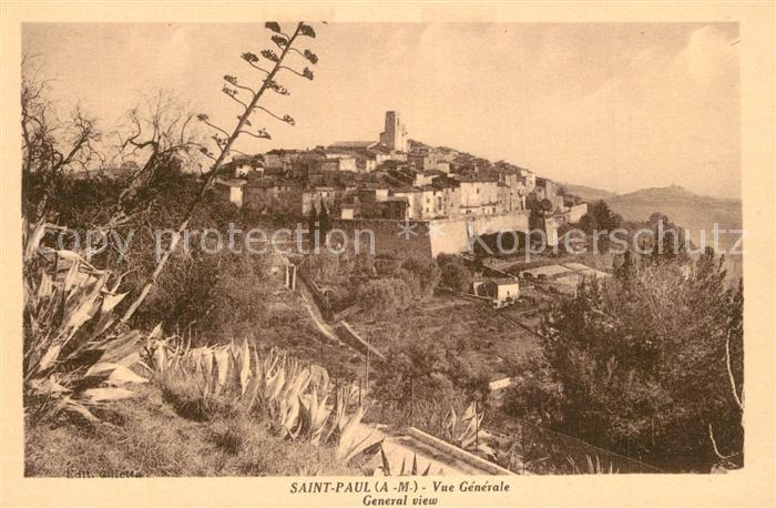 Saint Paul Cote d Azur Vue Generale