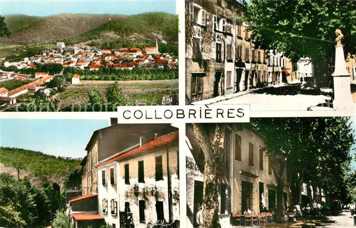 Collobrieres Vue Generale Place de la République Le Real Collobrier Cours Carnot