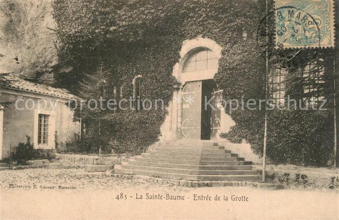 La Sainte Baume Entrée de la Grotte
