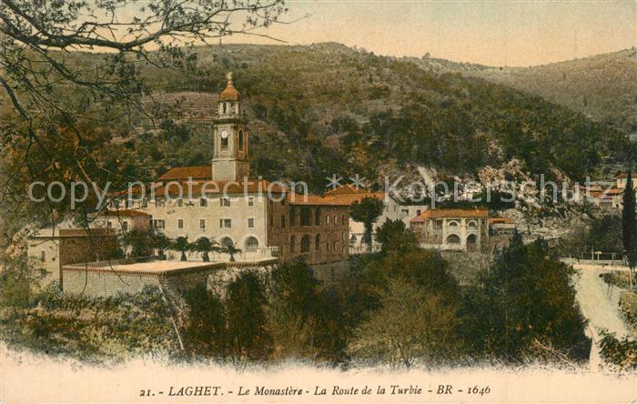 Laghet Le Monastère Route de la Turbie