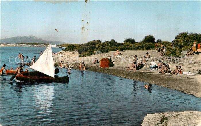 Le Brusc Plage de l'Ile du Gaou Côte d Azur