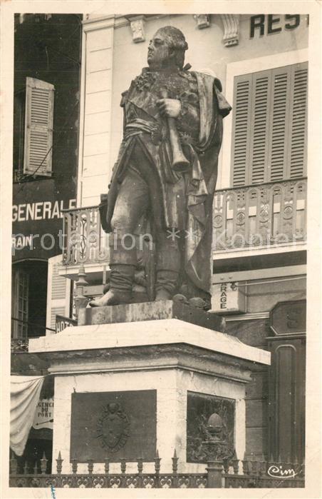 Saint Tropez Var Statue du Bailli de Suffren Monument