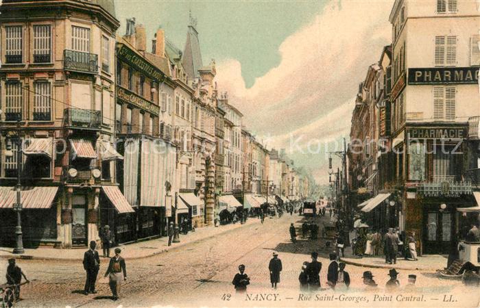 Nancy Lothringen Rue Saint Georges Point Central