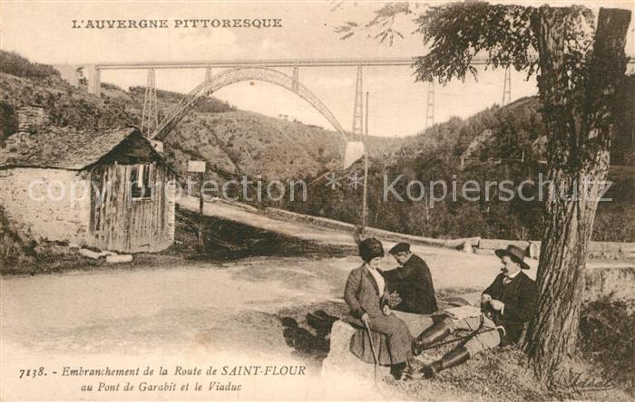 Saint-Flour Cantal Pont de Garabit et le Viaduc