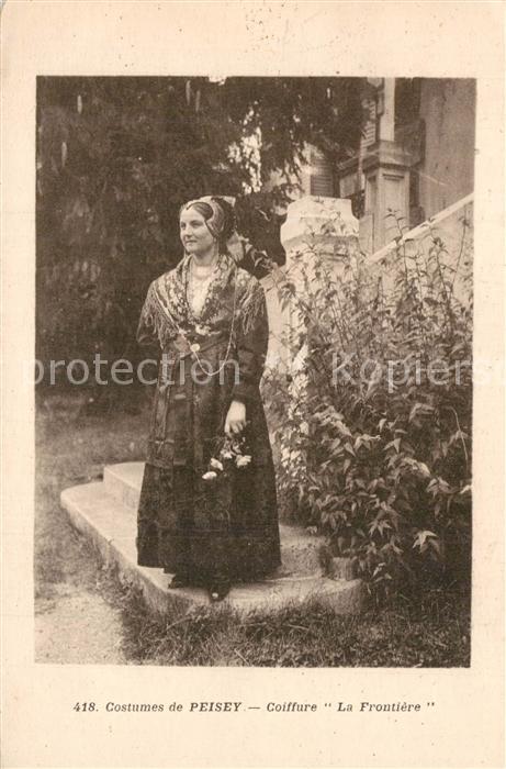 Peisey-Nancroix Costumes Tracht