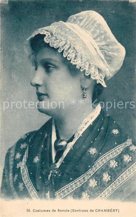 Chambery Savoie Costumes de Savoie Tracht