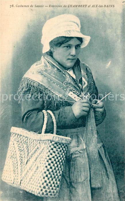 Chambery Savoie Aix les Bains Costumes de Savoie Tracht