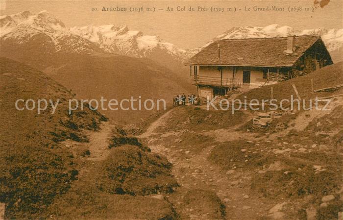 Areches Beaufort Savoie Au Col du Pr?s et Le Grand Mont