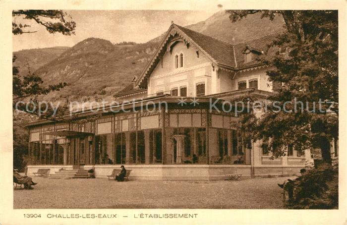 Challes-les-Eaux Etablissement