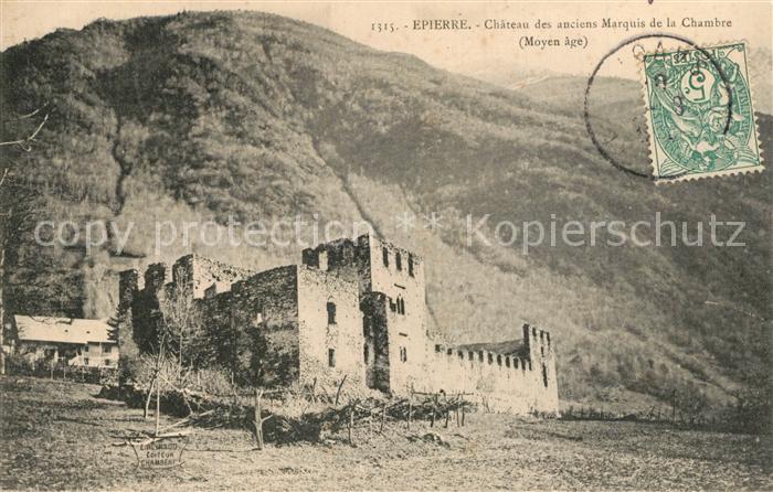 Epierre Chateau des anciens Marquis de la Chambre